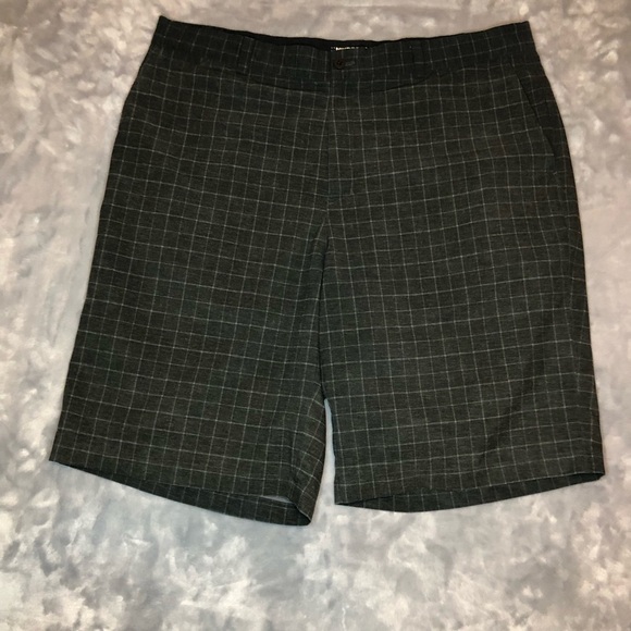 Nike Golf Tour Performance Dri-Fit Flat Front Shorts Dark Gray Size 38 - Picture 1 of 11